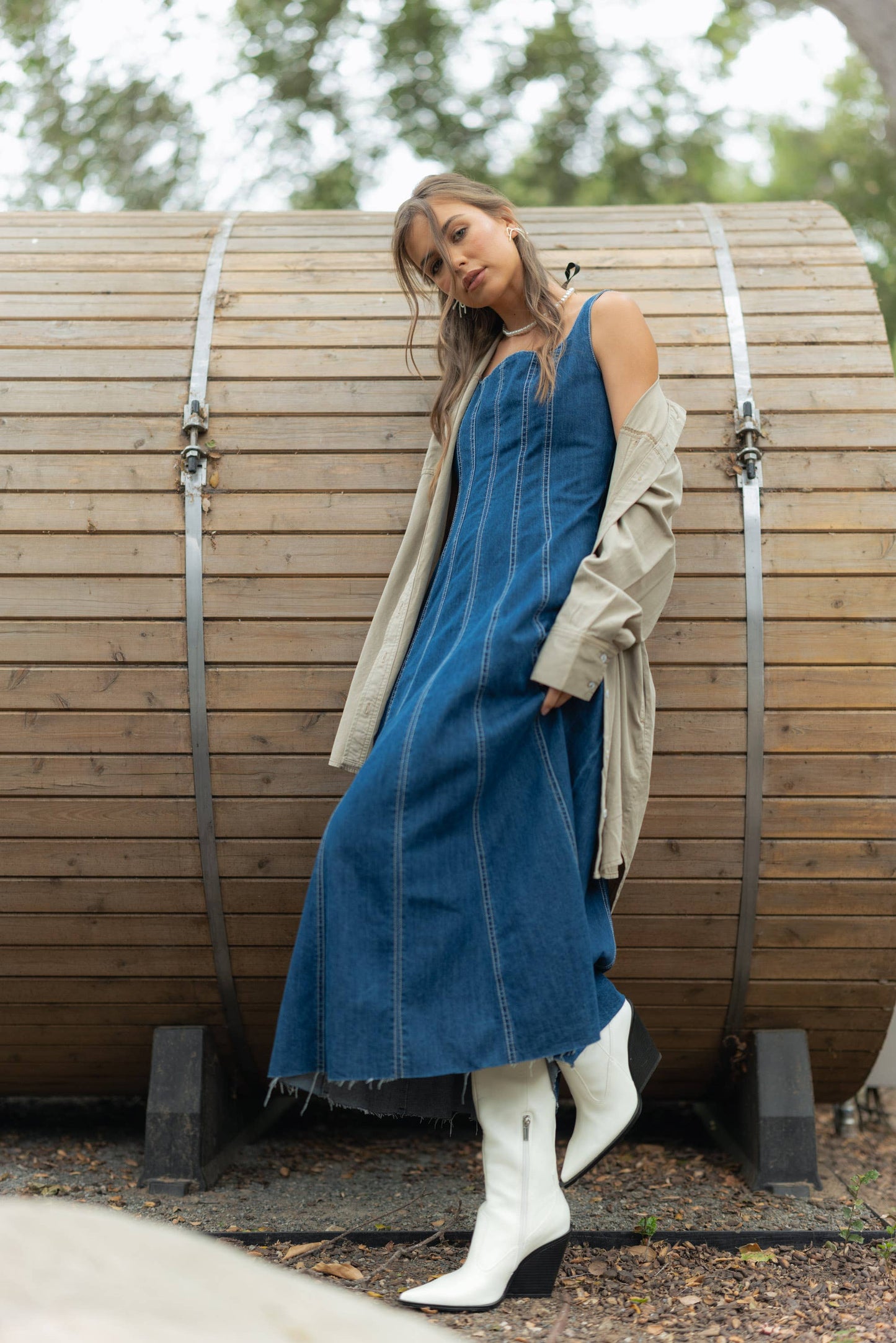 Jane Denim Dress