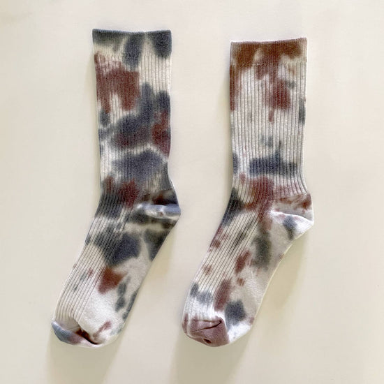 Western Tie-dye Dressy Socks (Women's)