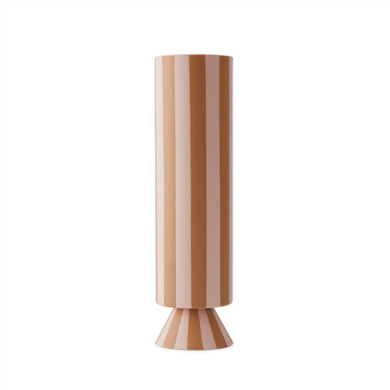 Toppu Vase (Rose / Caramel - High)