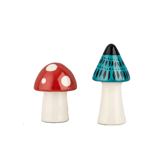 Toadstool Salt and Pepper Shakers