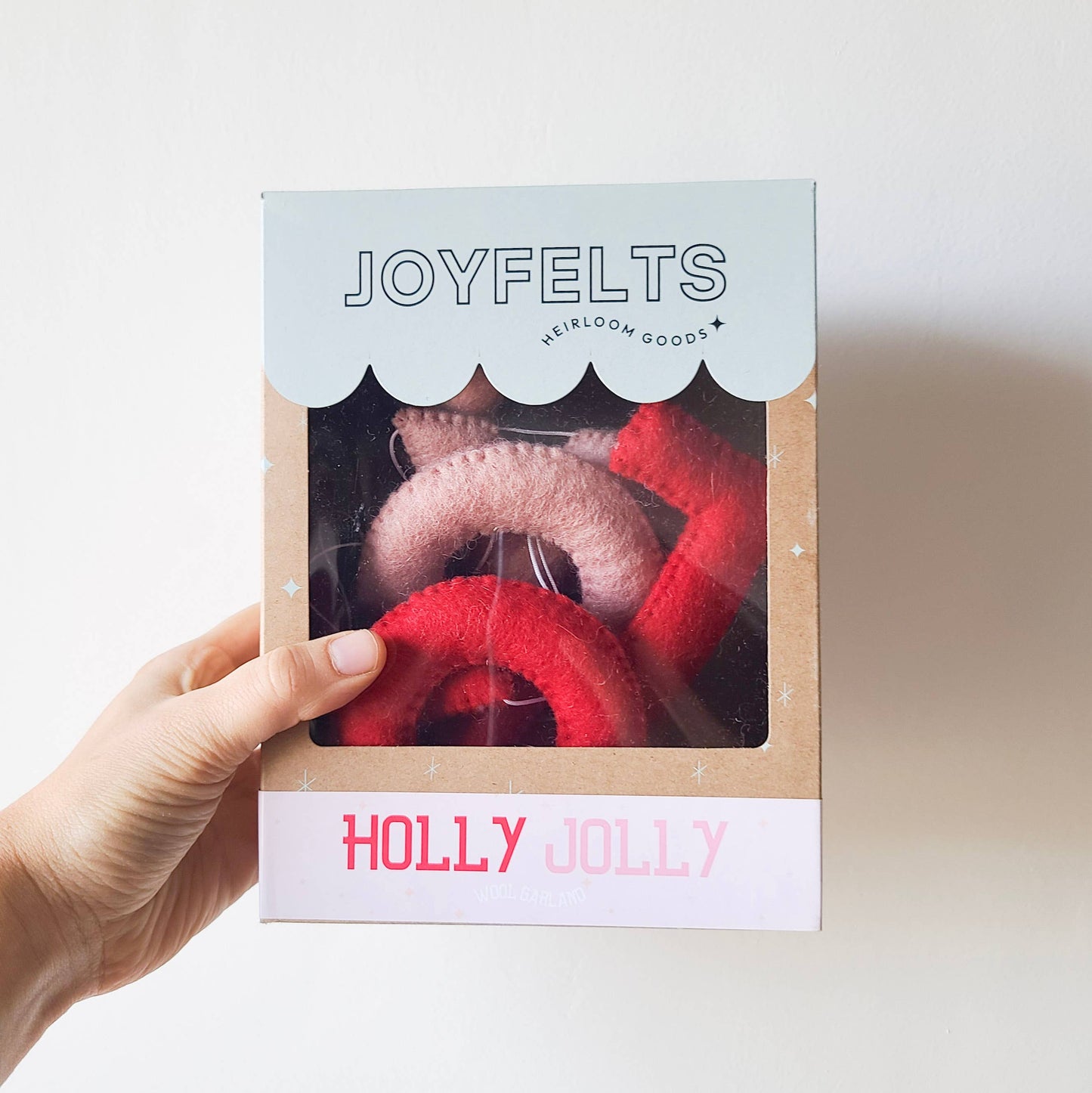 Holly Jolly Letter Garland