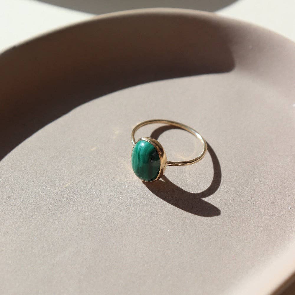 Malachite Ring