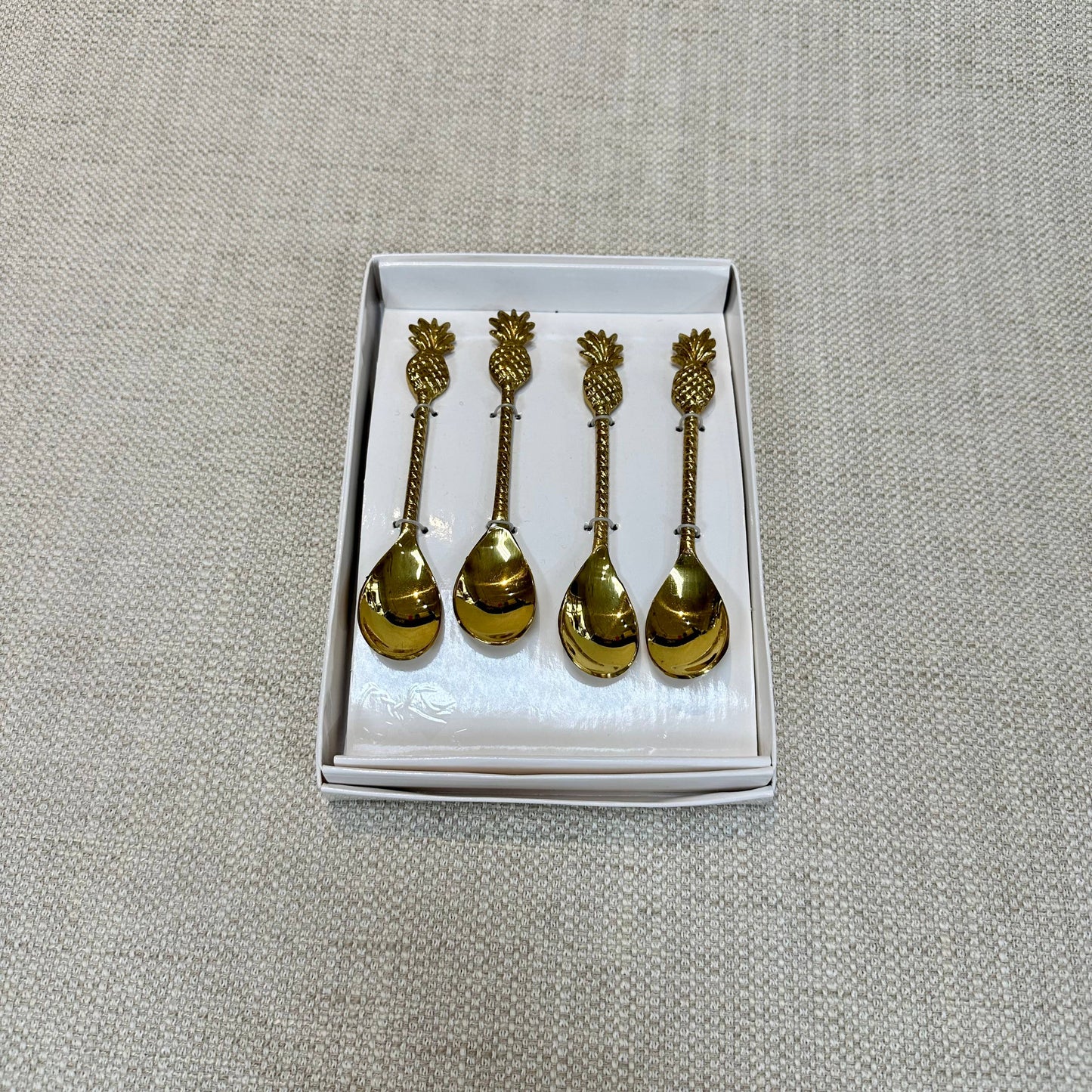 Golden Pineapple Java Spoon