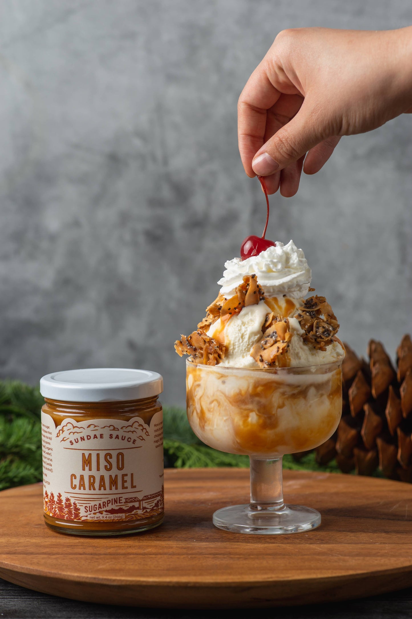 Miso Caramel Sundae Sauce