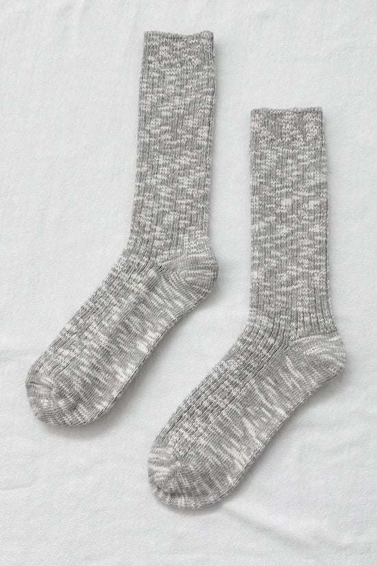 Cottage Socks: Oatmeal