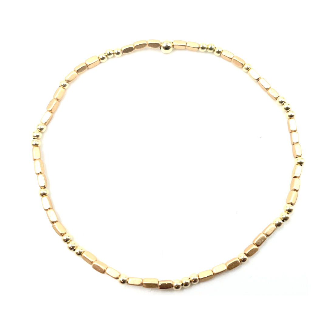 Harbor Bracelet in gold and gold filled: 6.5"