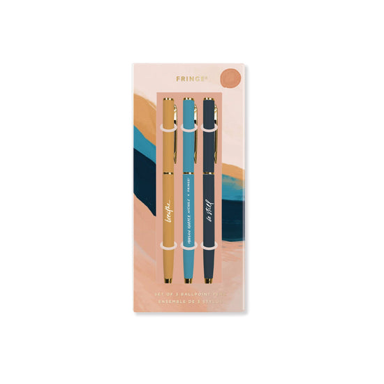 Ballpoint Pens Set of 3 - Mhn Sun