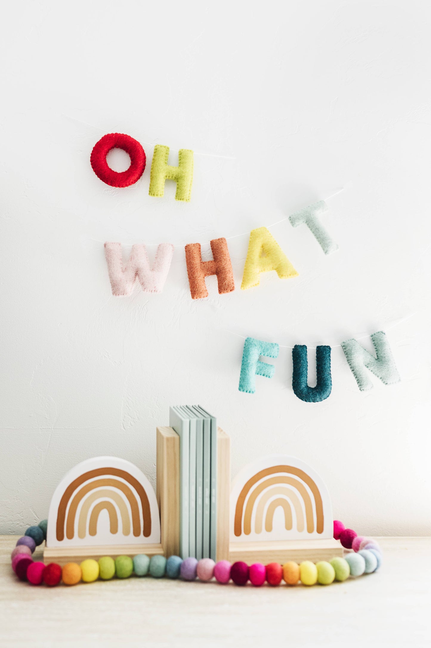 Oh What Fun Letter Garland