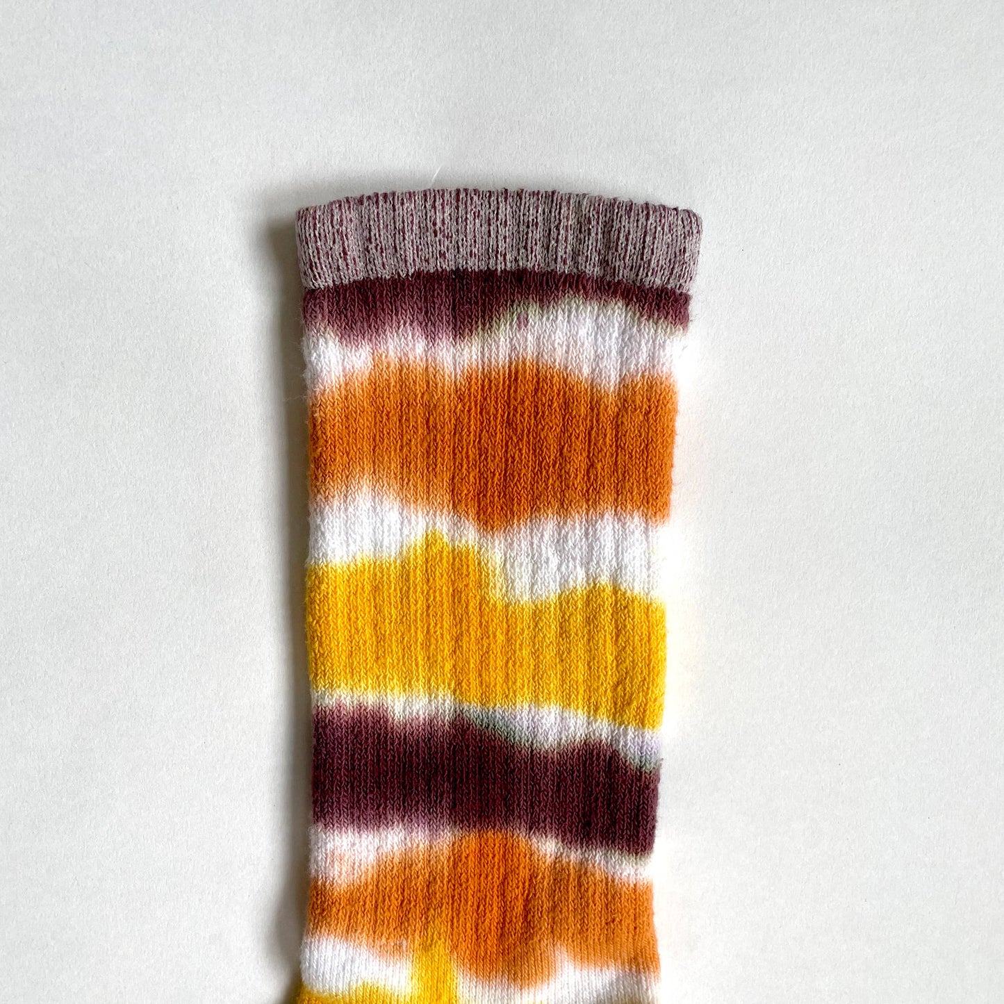 Throwback Stripe Hand-dyed XL Sock
