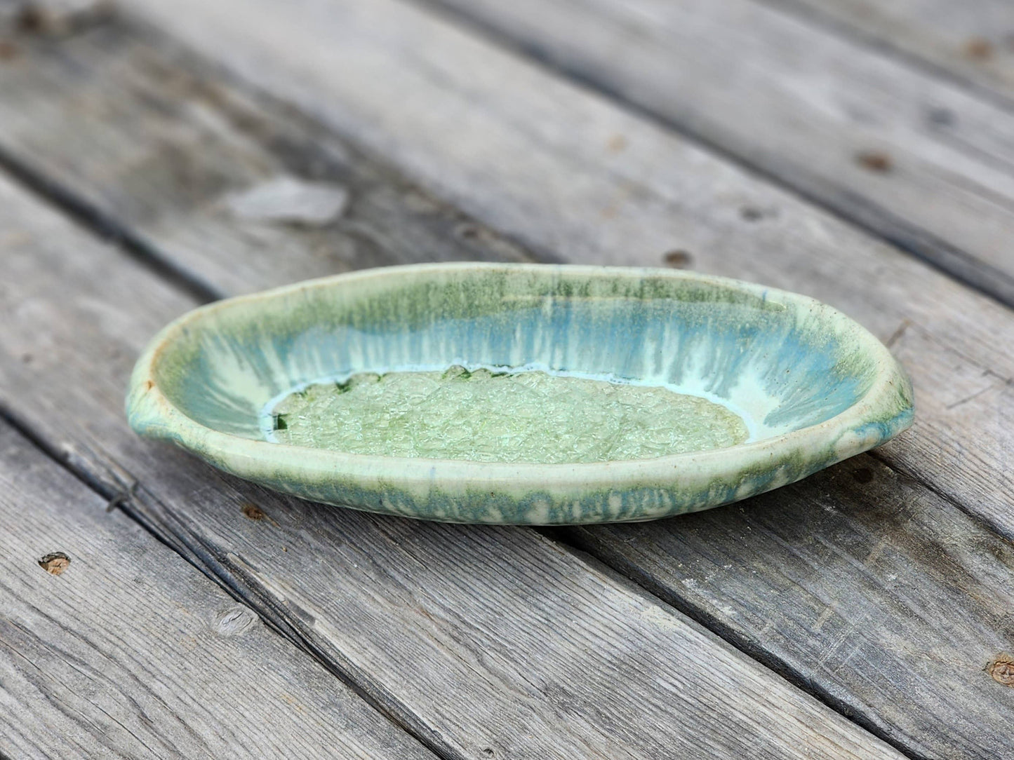 Oval Dish - Fern