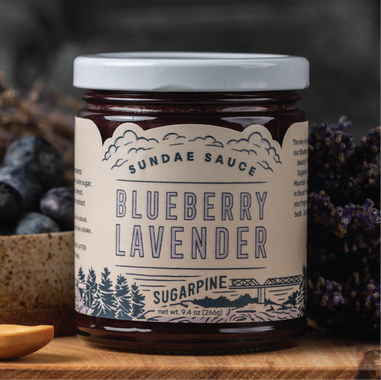 Blueberry Lavender Sundae Sauce