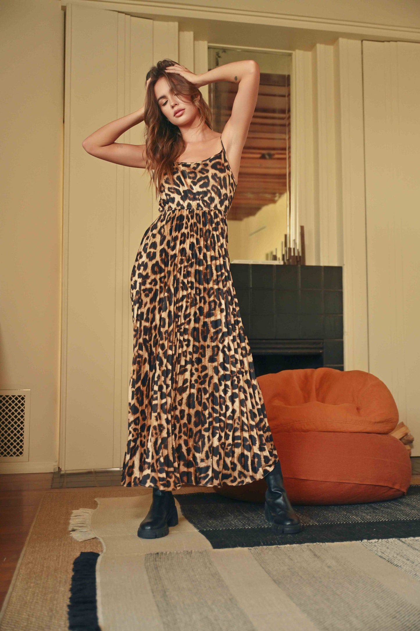 Lola Leopard Dress