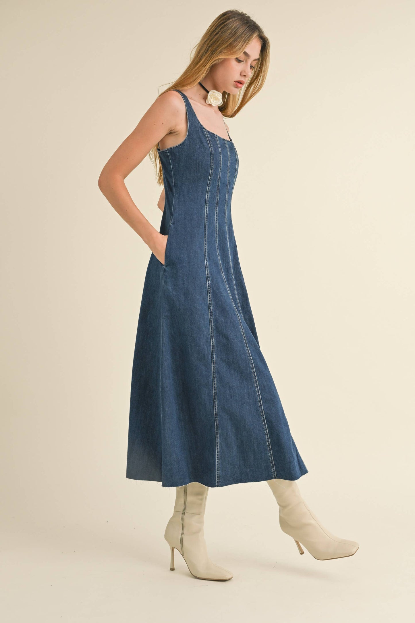 Jane Denim Dress