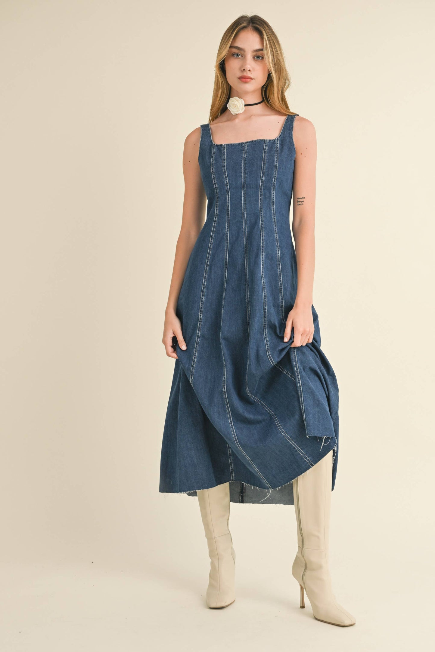 Jane Denim Dress