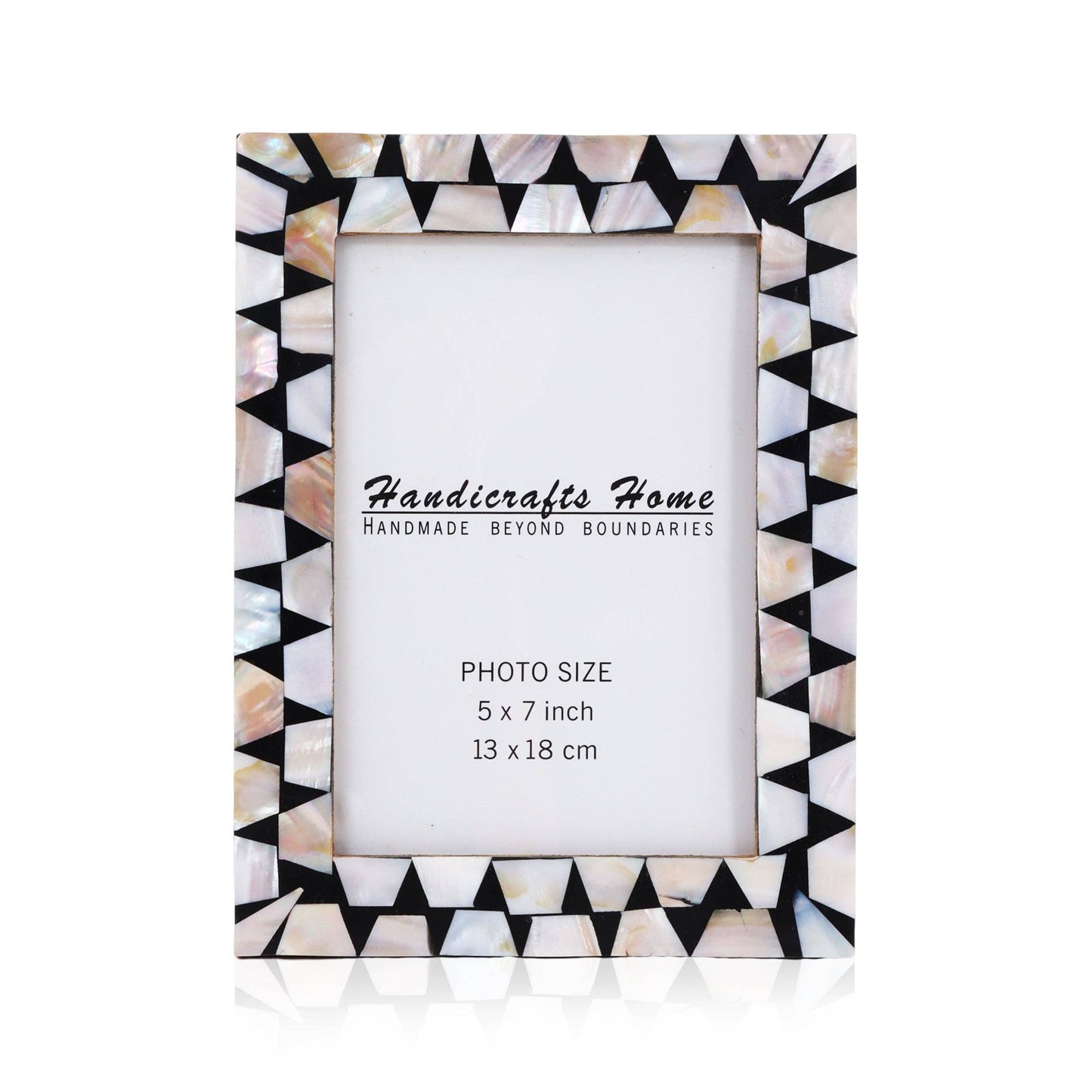 Pearlescent Flash Mother of Pearl Photo Frame  (5x7)