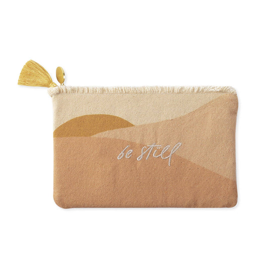 Canv Mhn Be Still Small Canvas Pouch