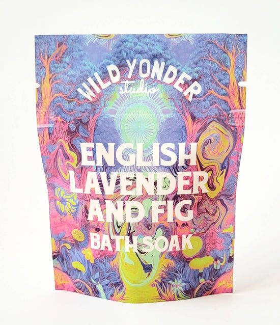 English Lavender Fig Bath Salt Soak