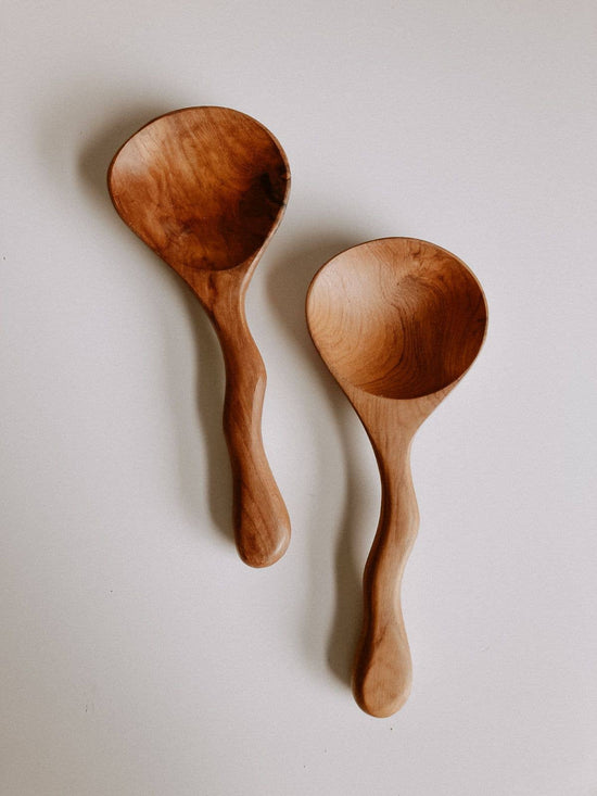 Teak Serving Spoon