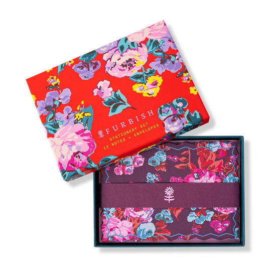 Stationery S/12 - Bold Floral