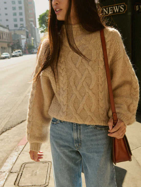 Lydia Cable Knit Sweater