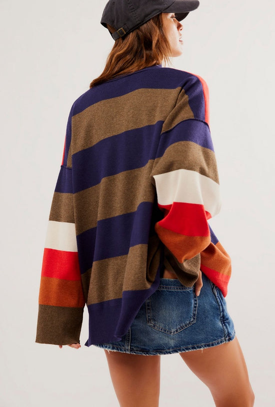 Coastal Stripe Pullover