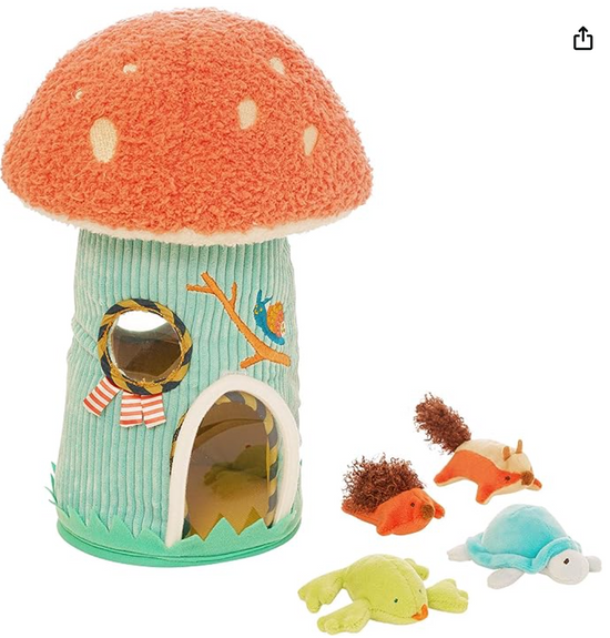 Toadstool Fill & Spill Baby Toy