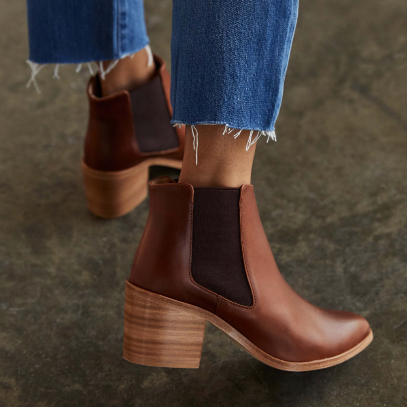 Heeled Chelsea Boot