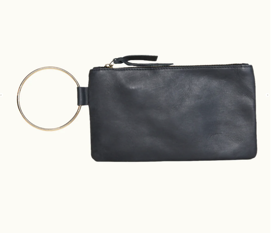 Fozi Wristlet - Black