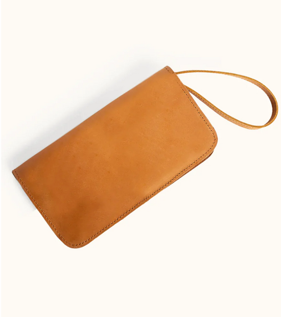 Alem Snap Wallet - Cognac