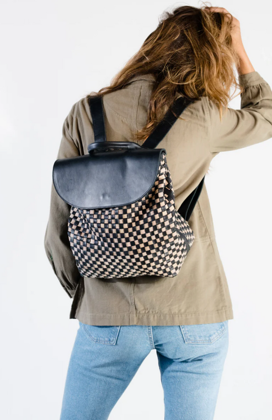 Elsa Basketweave Backpack