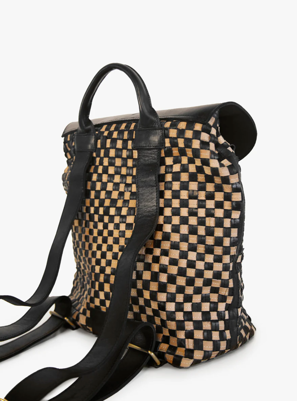 Elsa Basketweave Backpack