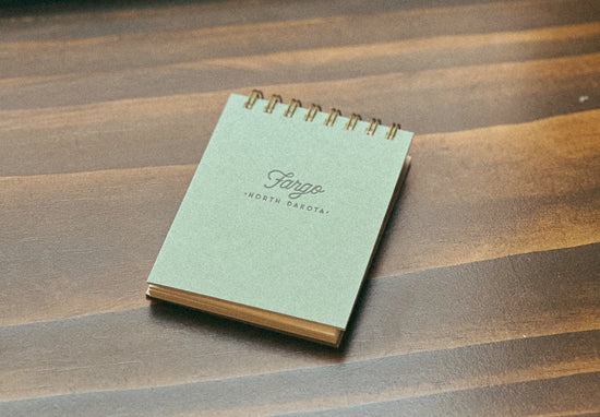 Fargo Script Mini Jotter