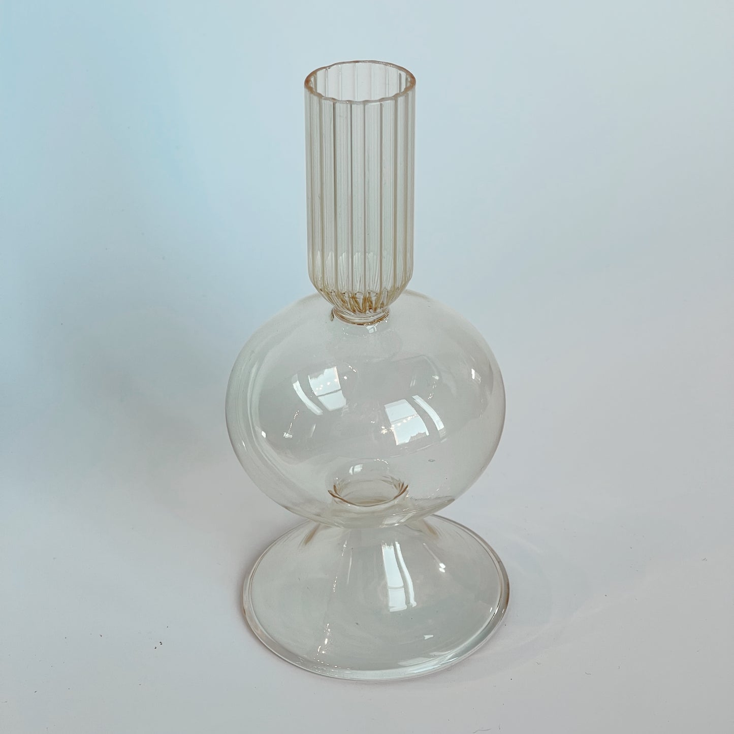 Lil Suzie Glass Candlestick holder