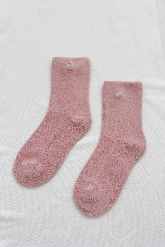 Cloud Socks: Gold Heart