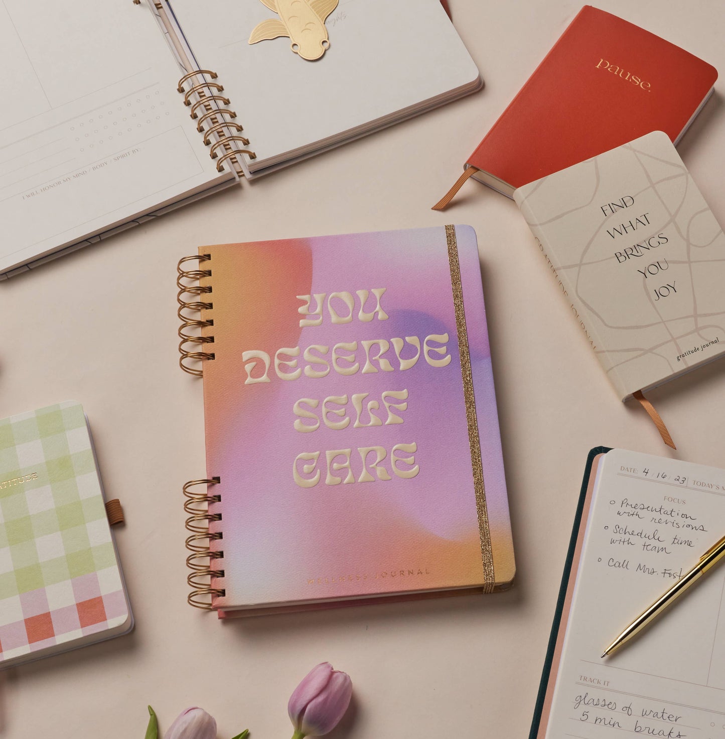 Guided Wellness Journal - "You Deserve"