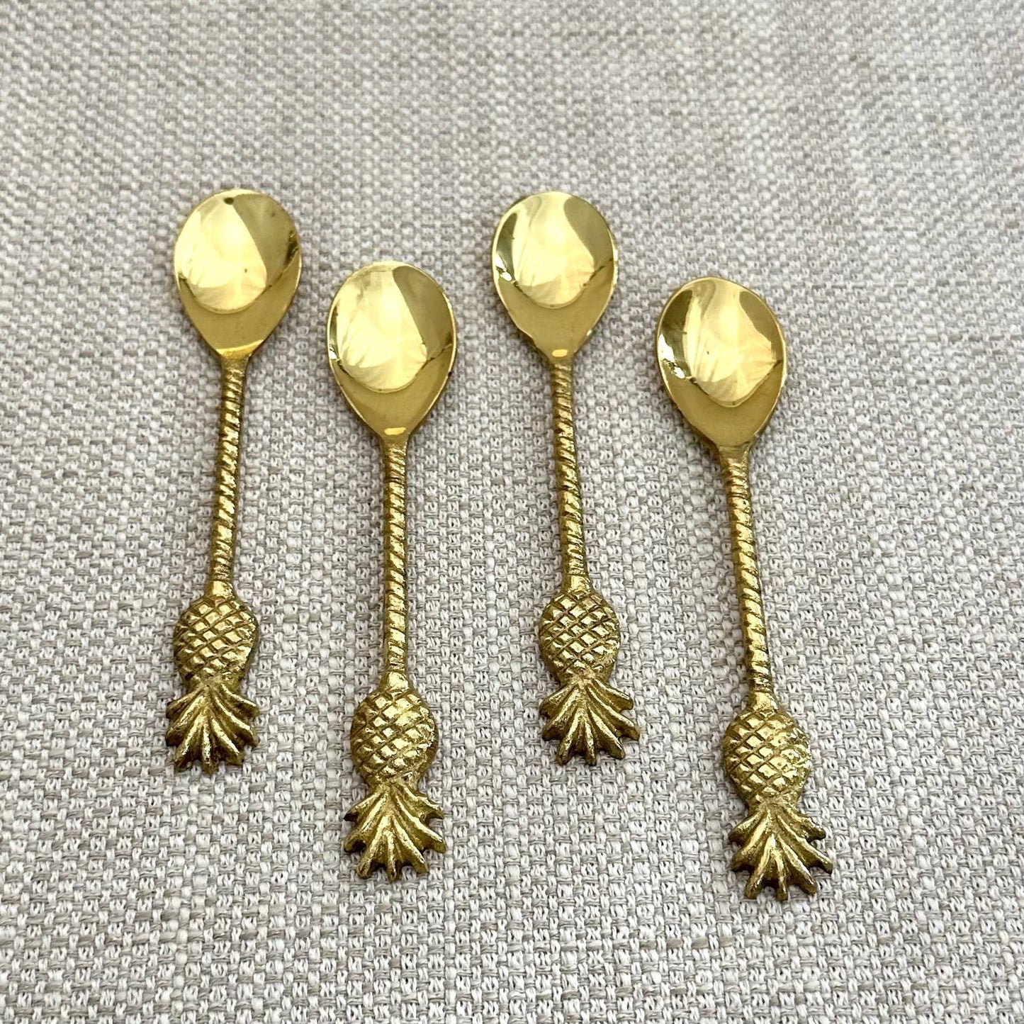 Golden Pineapple Java Spoon