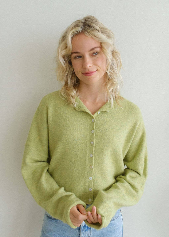 Lemongrass Piper Cardigan