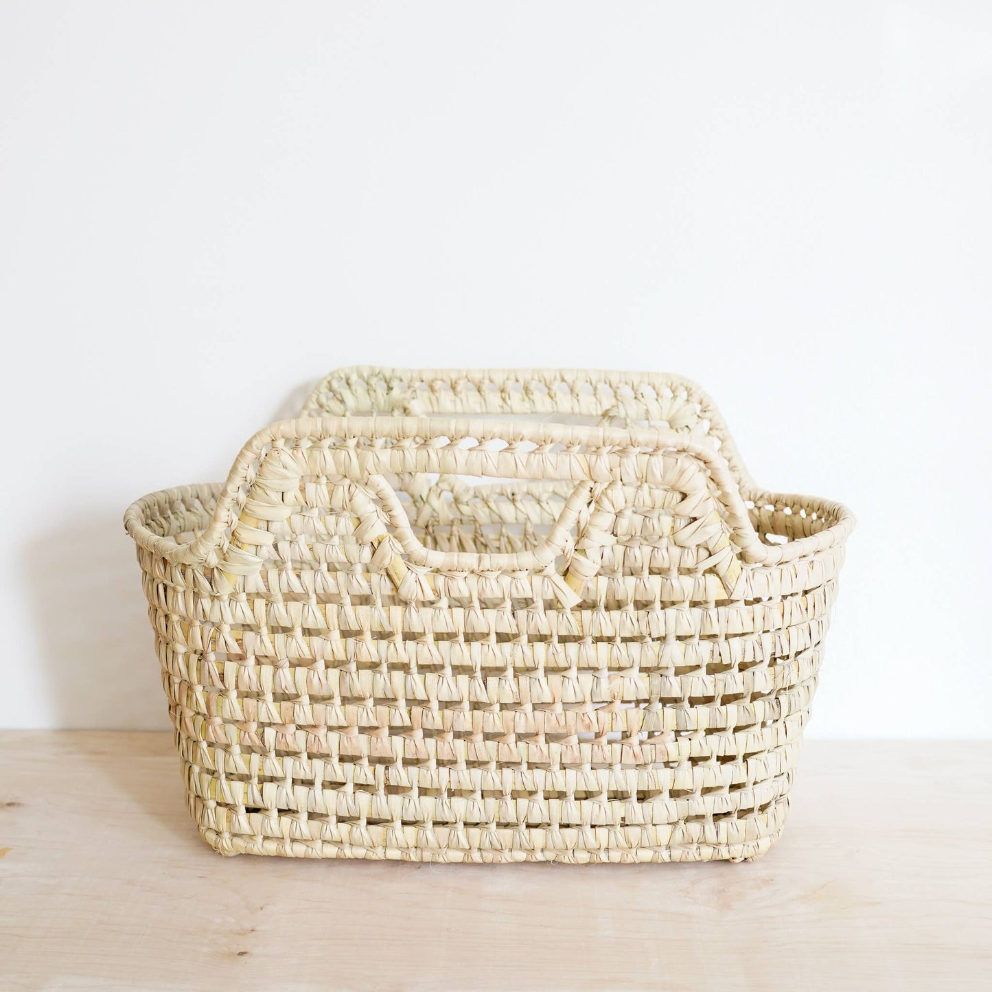 Open Weave Magazine Rack - Storage Basket