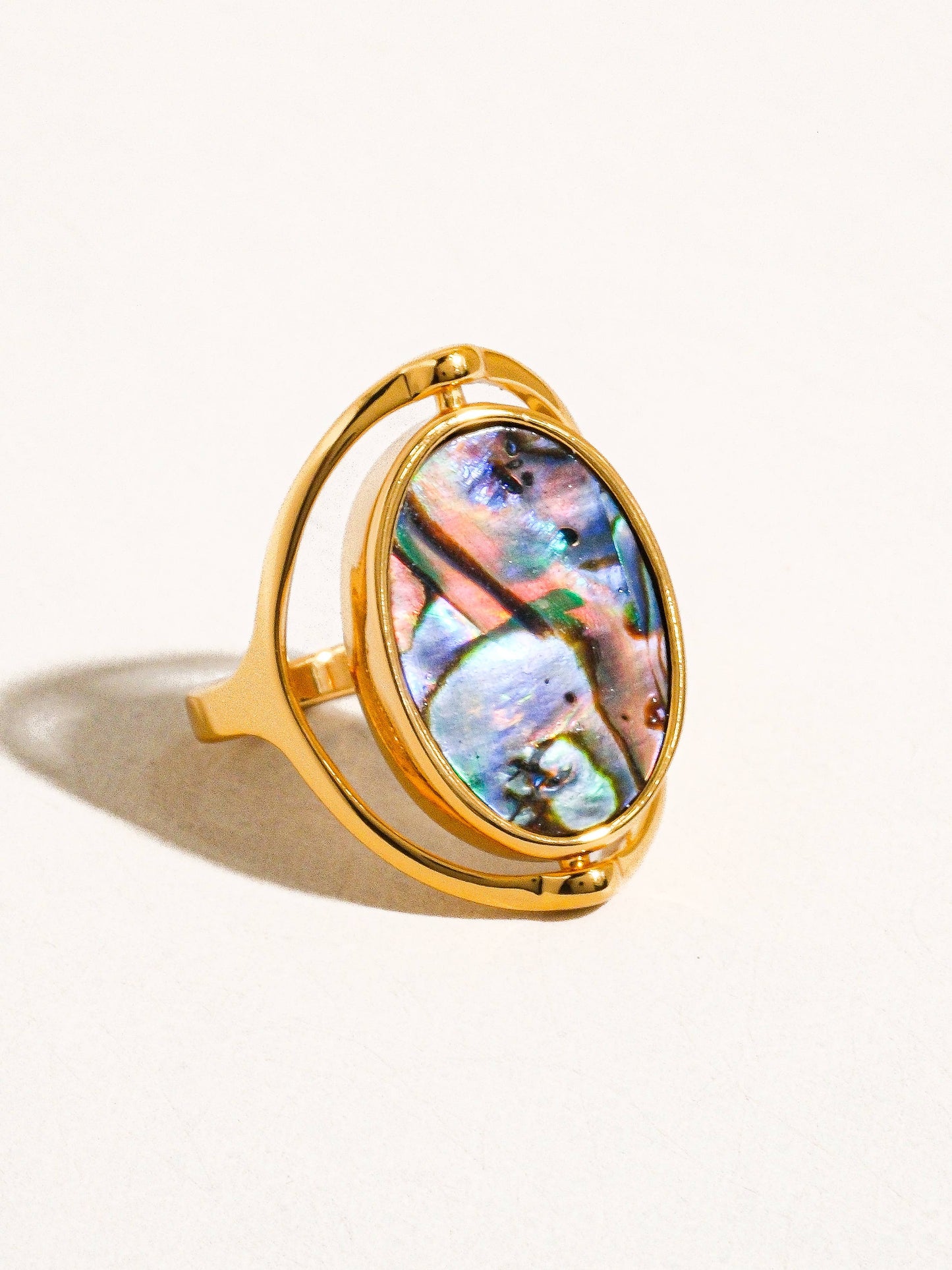 Violette Shell Ring