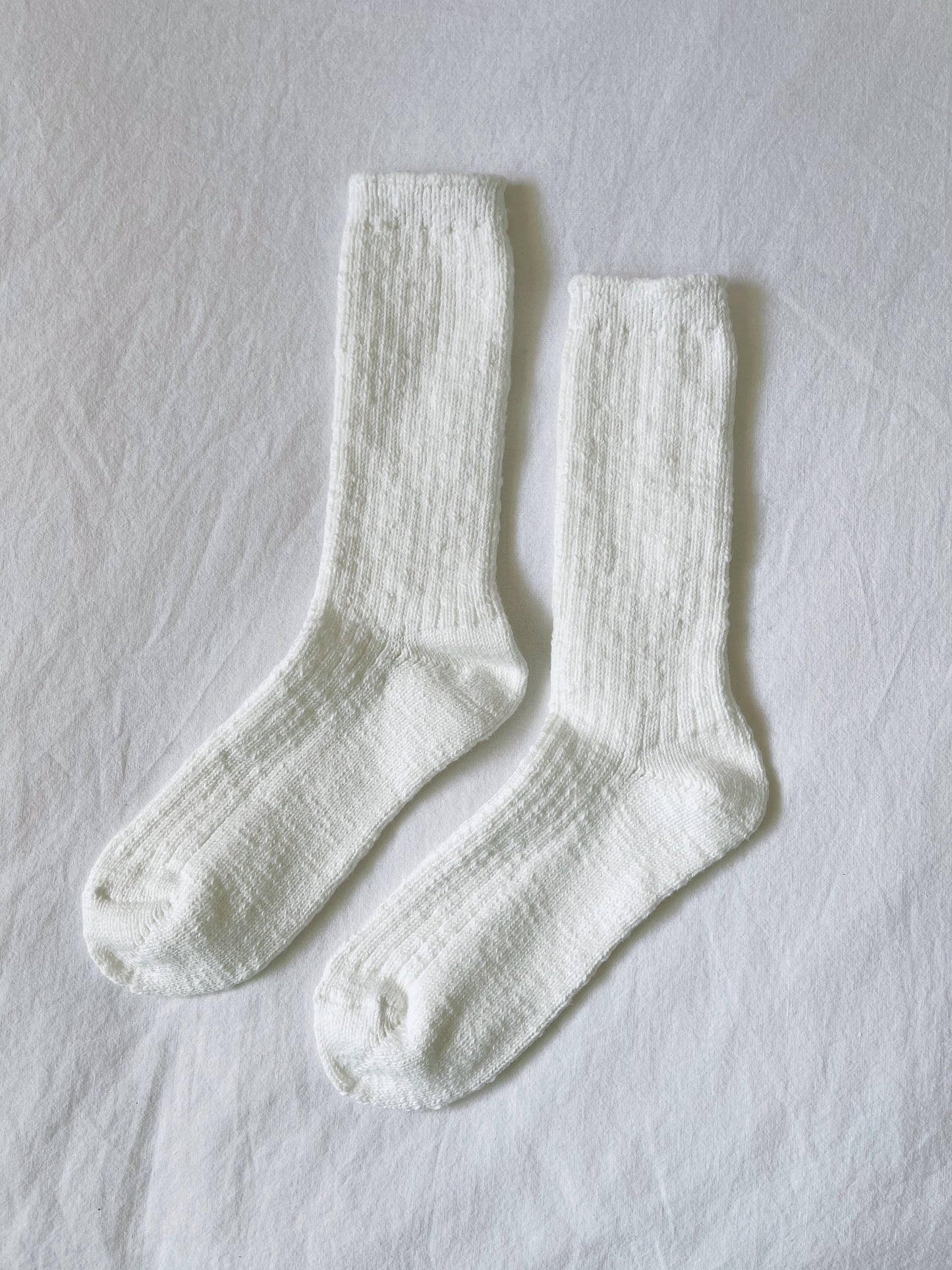 Cottage Socks: Oatmeal