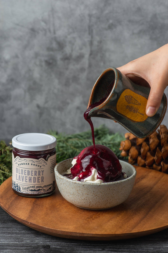 Blueberry Lavender Sundae Sauce