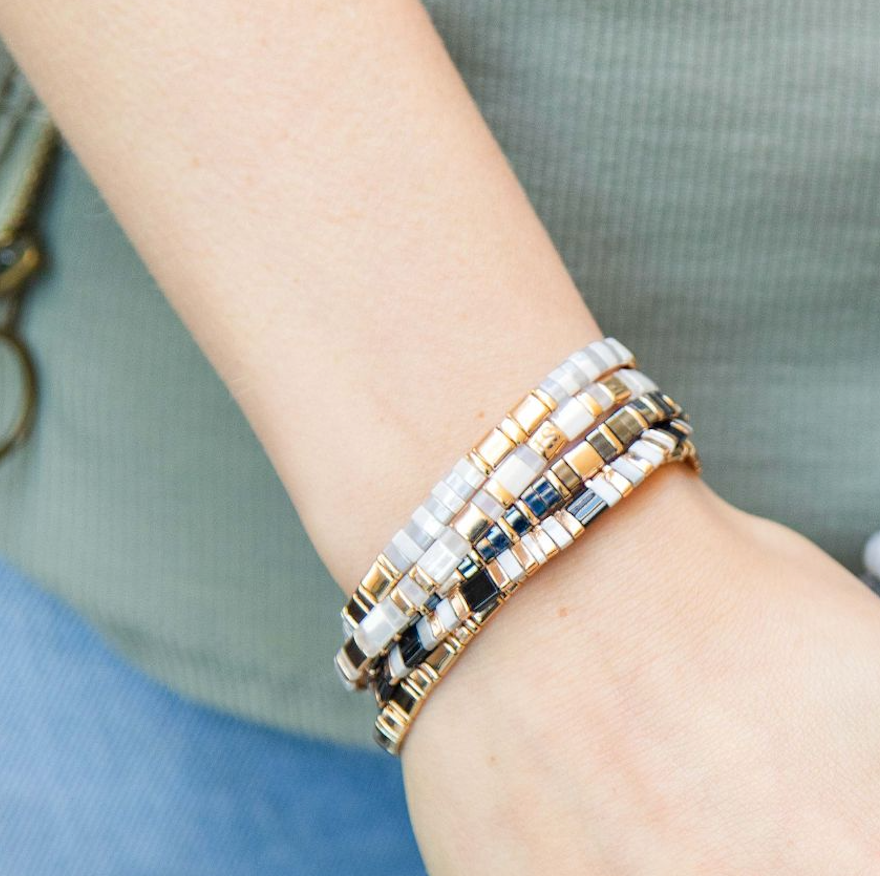 Miyuki Tila Bracelets: Madison