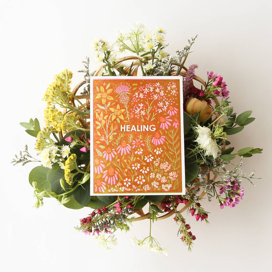 Load image into Gallery viewer, Healing Herb Garden Sympathy Card
