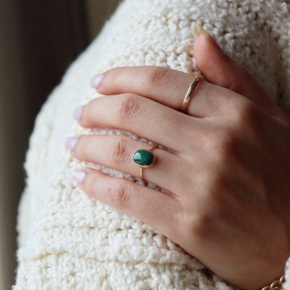 Malachite Ring