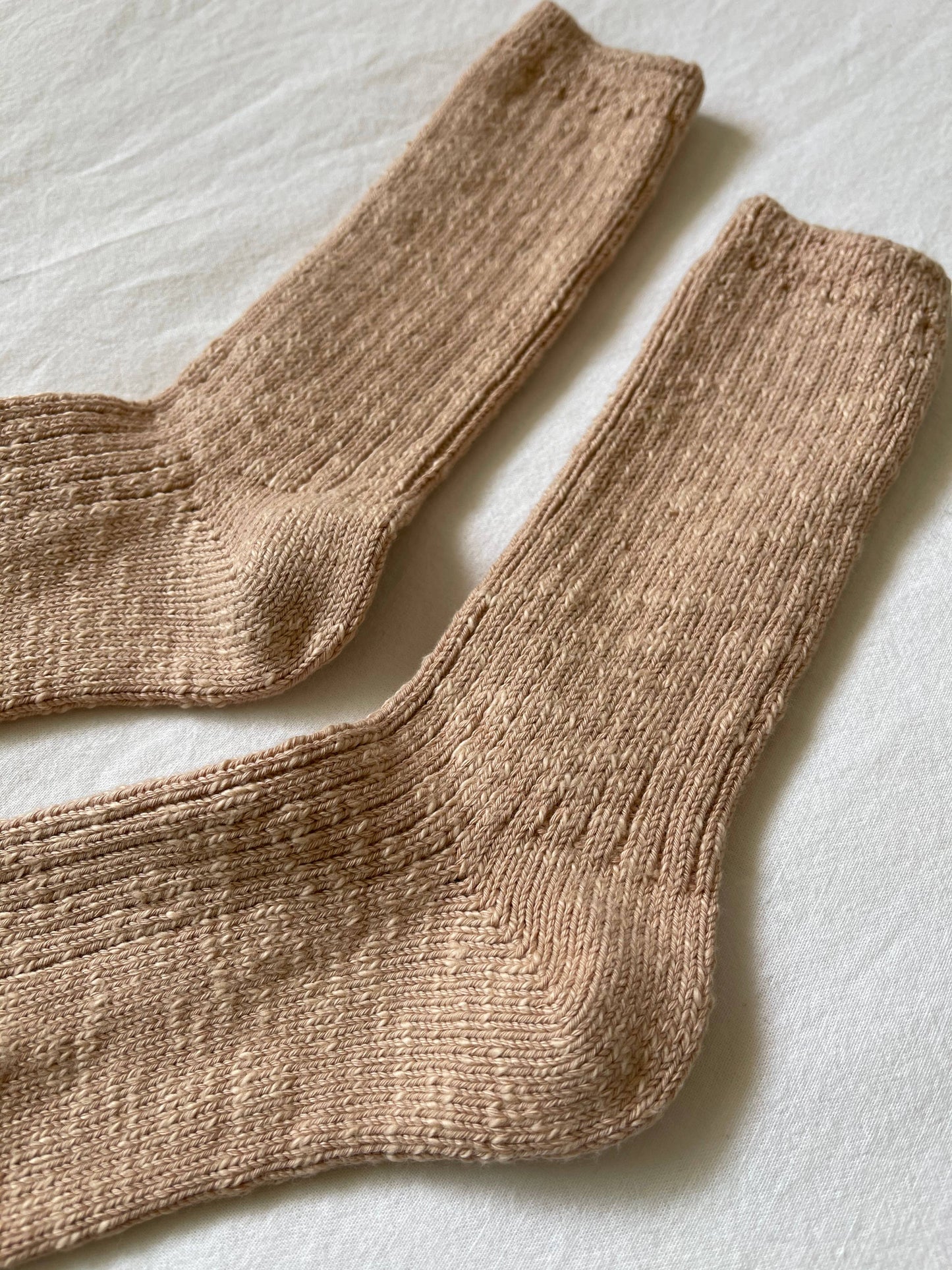 Cottage Socks: Toffee