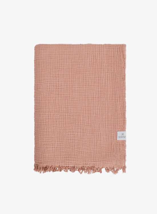 RIVIERA THROW | CINNAMON - NOUGAT