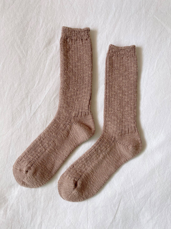 Cottage Socks: Oatmeal