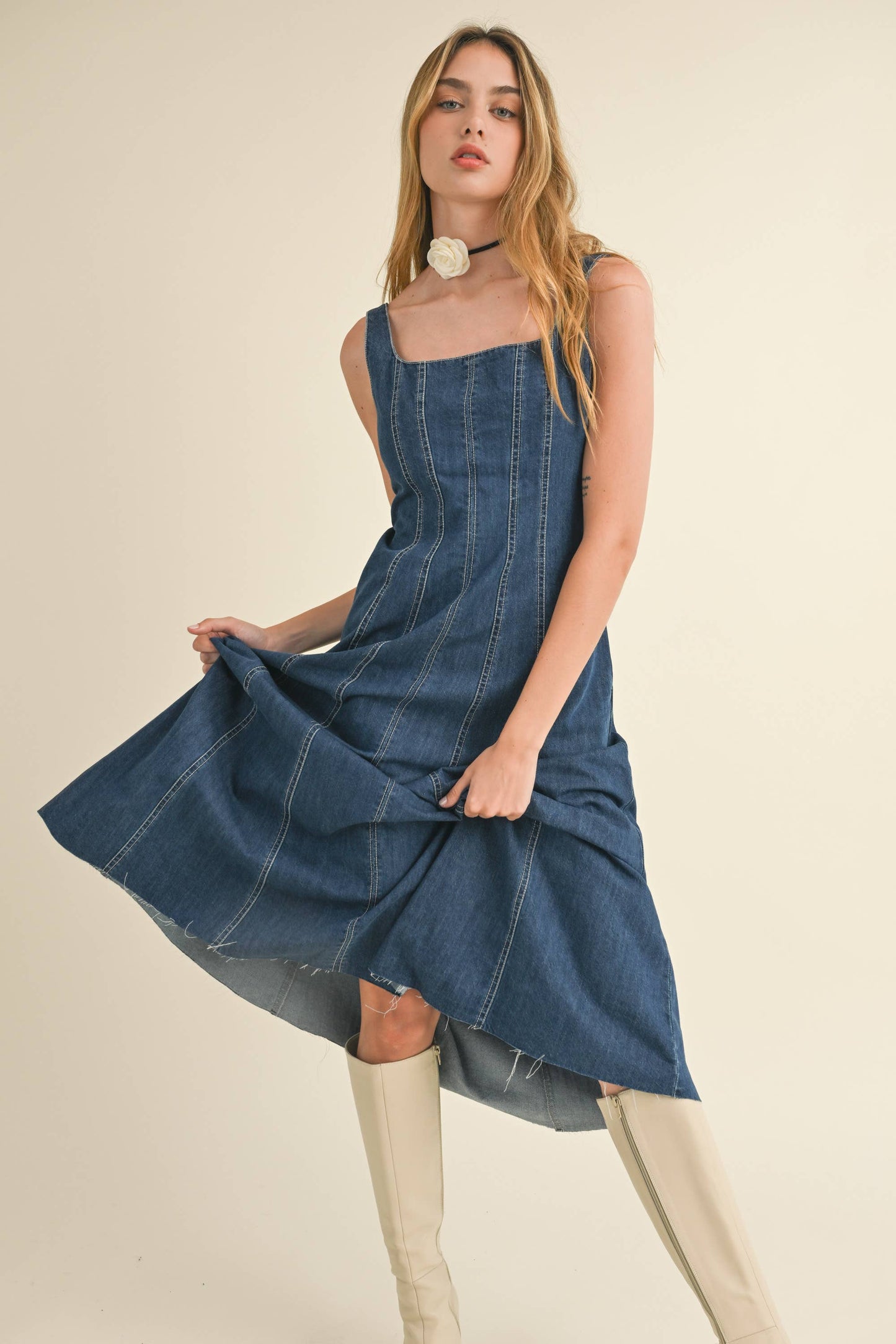 Jane Denim Dress