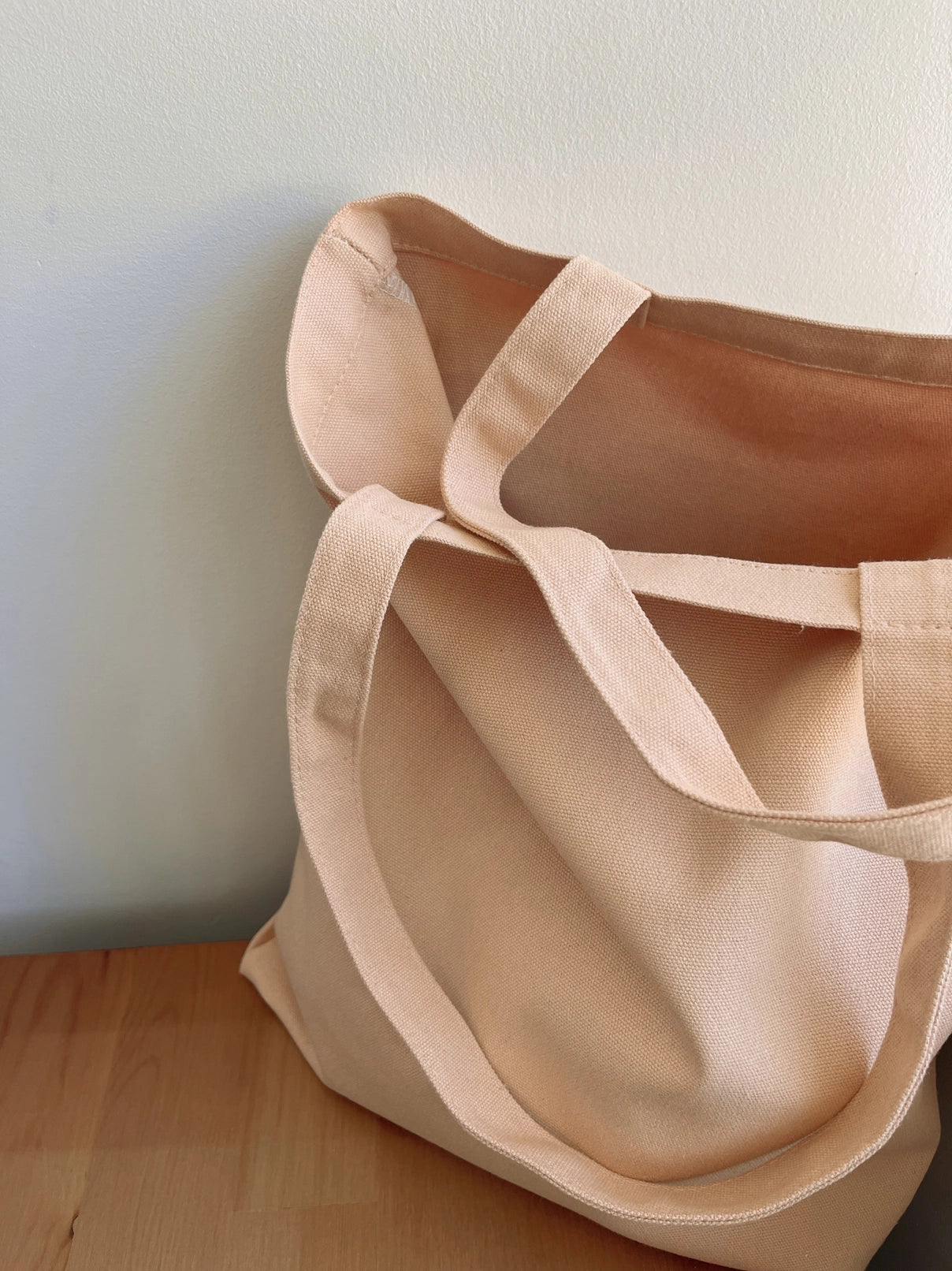 Simple Canvas Tote Bag