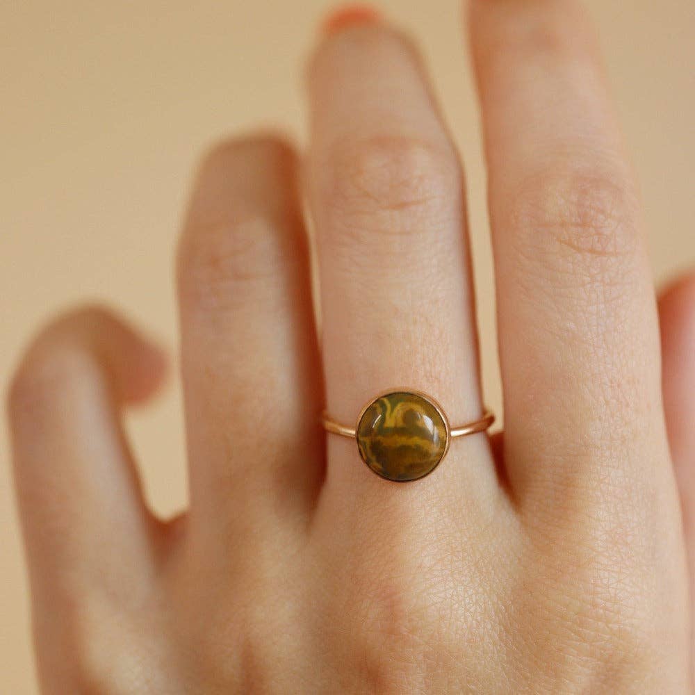 Tide Pool Ring: 14k Gold Fill / 9